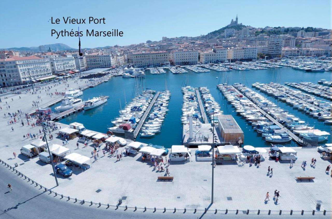 Le Pytheas Vieux Port Marseille Lejlighed Eksteriør billede